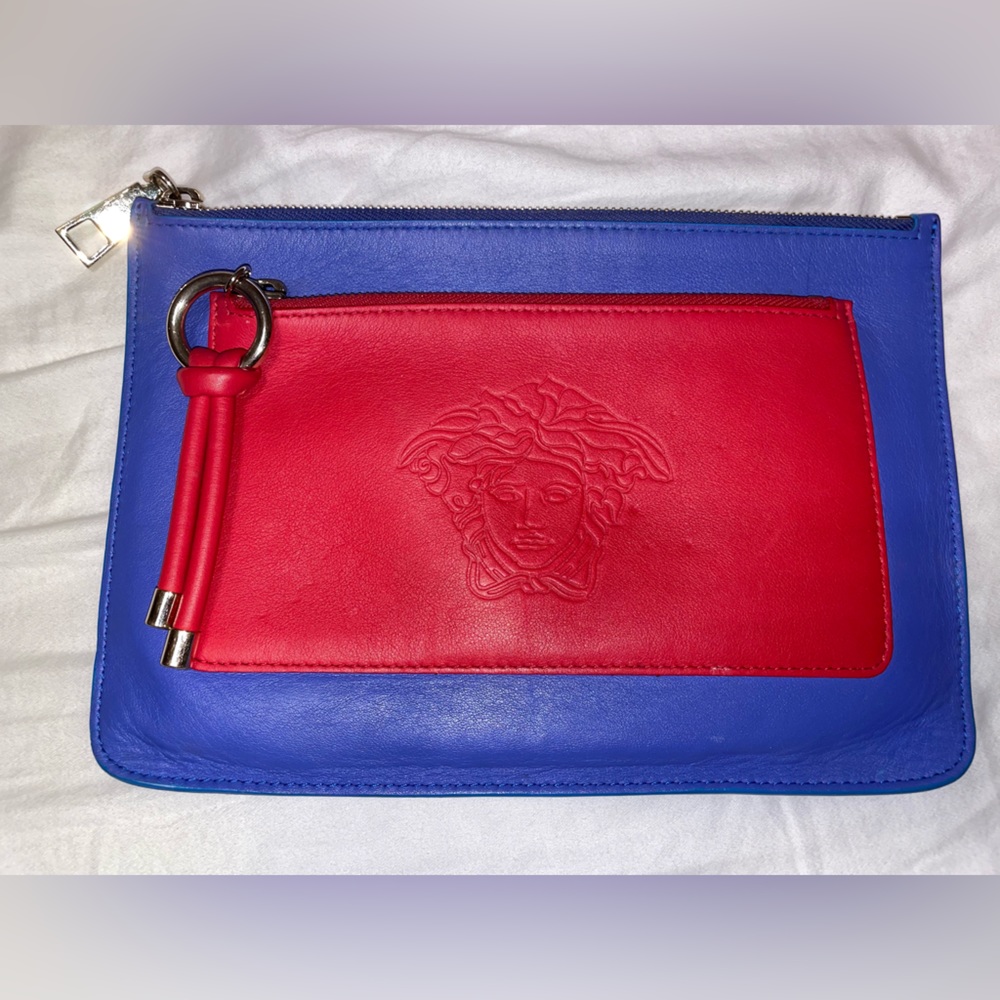 Gorgeous Versace clutch.